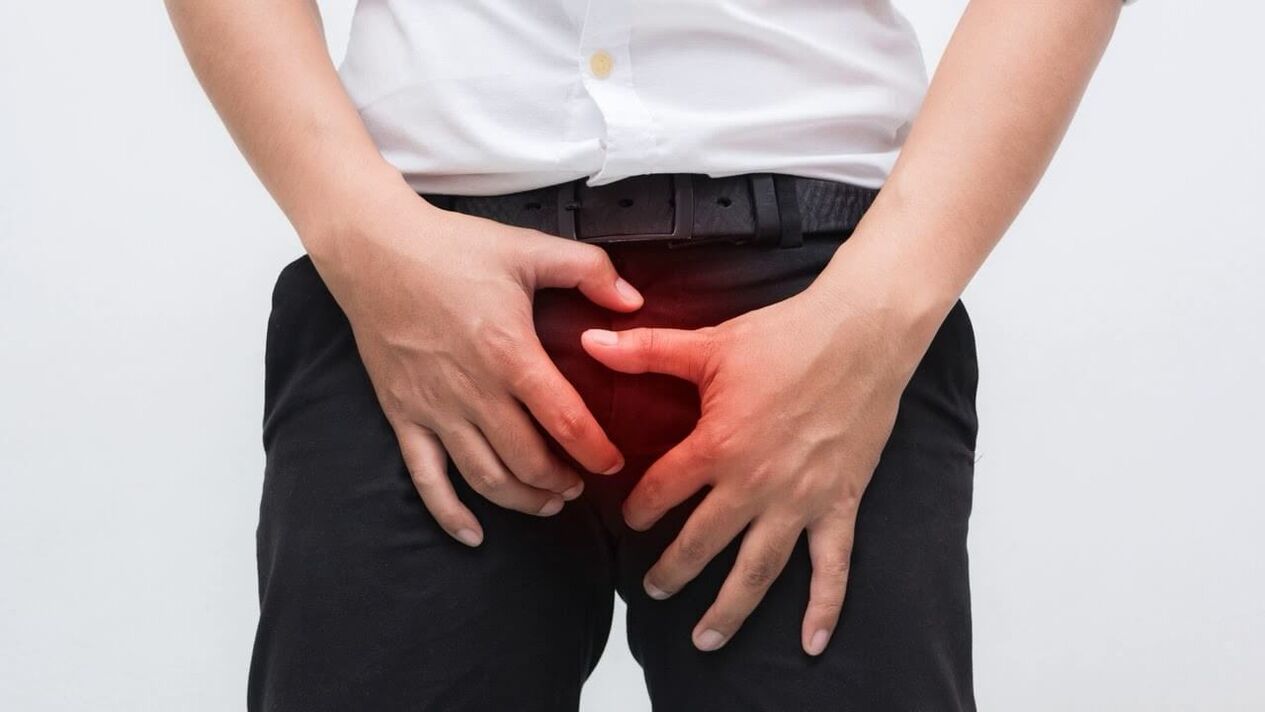 Skausmas lytinių organų sergant prostatitu